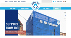 Desktop Screenshot of fightforpeace.net